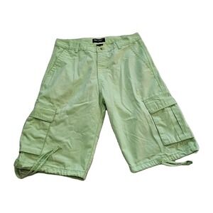 Best Cotton Premium Green Cotton Cargo shorts mens Size 34 Skater Hip Hop
